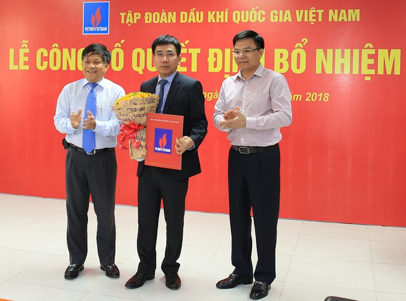 Tân Chủ tịch HĐTV Cty Lọc hoá dầu Bình Sơn Lê Xuân Huyên.