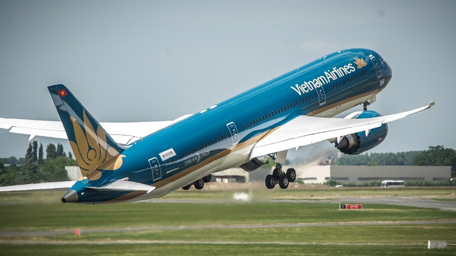 Vietnam Airlines đang khai thác một số dòng máy bay thân rộng của Boeing.