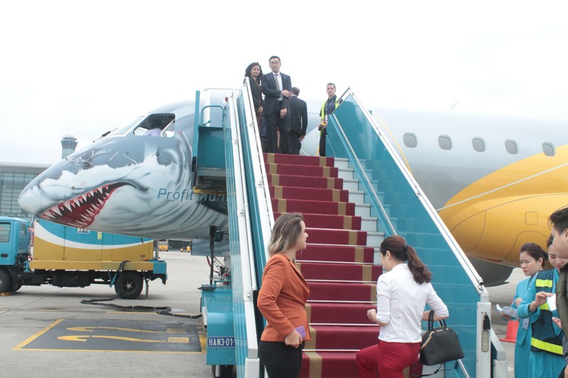 Máy bay E190-E2 có thể sẽ thay thế các máy bay ATR Việt Nam đang khai thác thương mại.