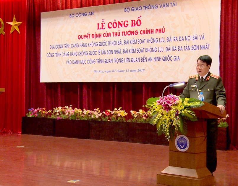 Thượng tướng Bùi Văn Nam – Thứ trưởng Bộ Công an