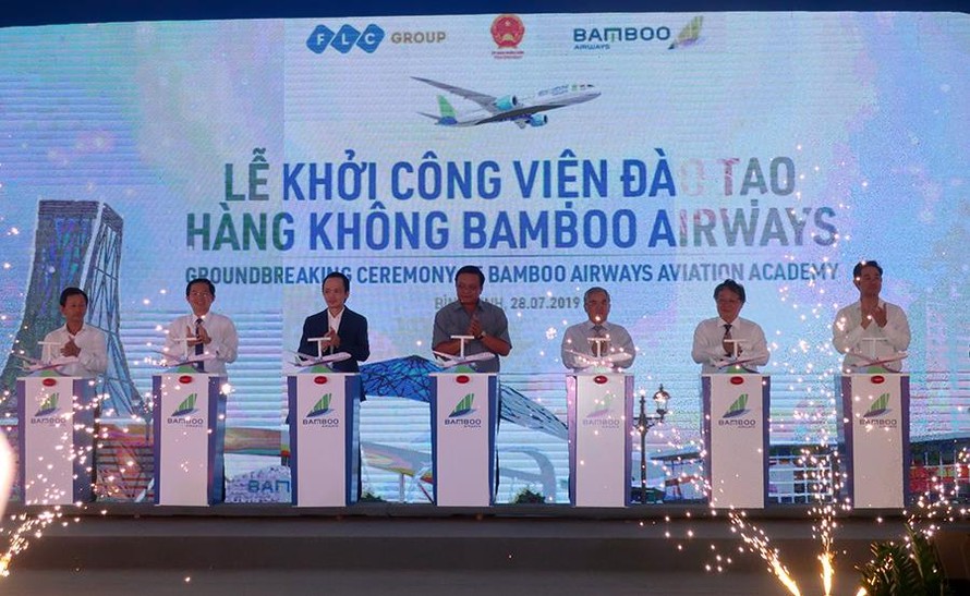 Viện đào tạo Hàng không Bamboo Airways được xây dựng trên quy mô 10ha, tại Quy Nhơn, Bình Định.