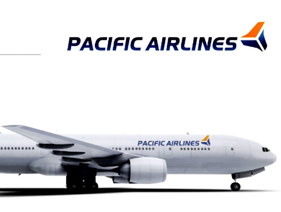 Nhận diện thương hiệu mới của Pacific Airlines.