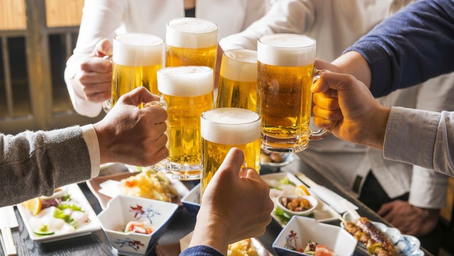Các chuyên gia đưa ra những con số về tỷ lệ sử dụng rượu, bia tại Việt Nam khiến nhiều người phải giật mình. Ảnh minh họa: Internet