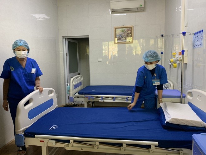 Hà Nội chuẩn bị phương án 1.000 giường bệnh tại 6 bệnh viện để điều trị người mắc Covid-19. Ảnh: Internet