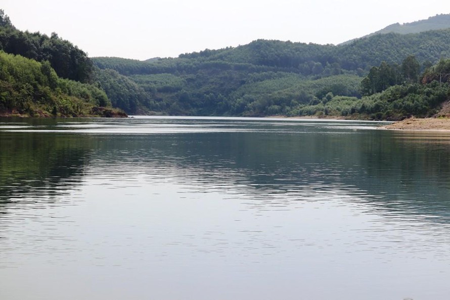 Sông Bồ đoạn qua phường Hương Vân, Hương Trà