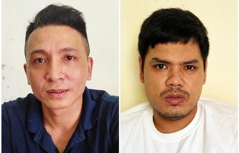 Hai đối tượng Phạm Thanh Minh và Nguyễn Hữu Toàn cầm đầu băng nhóm ẩu đã.