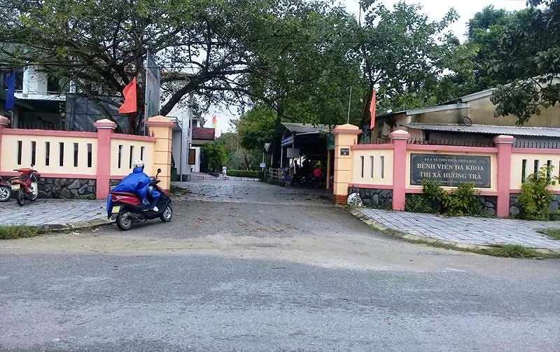 Bệnh viện đa khoa trực thuộc TTYT Hương Trà, nơi vừa xảy ra vụ chết người nghi do sốc thuốc kháng sinh