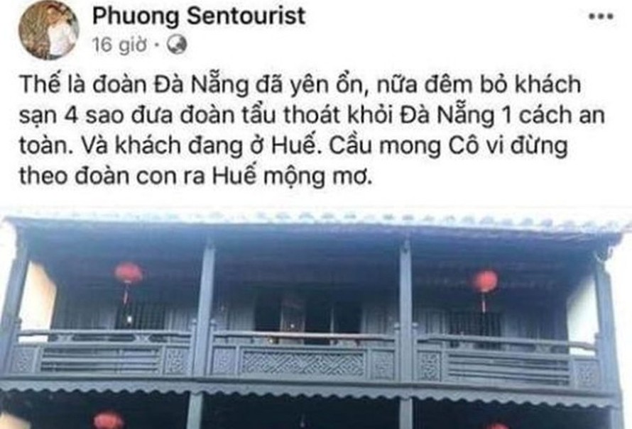 Thanh tra Sở TT&TT tỉnh TT-Huế khẳng định, ông Võ Hồng Phương đã có hành vi “cung cấp, chia sẻ thông tin bịa đặt, gây hoang mang trong nhân dân trên Facebook”.