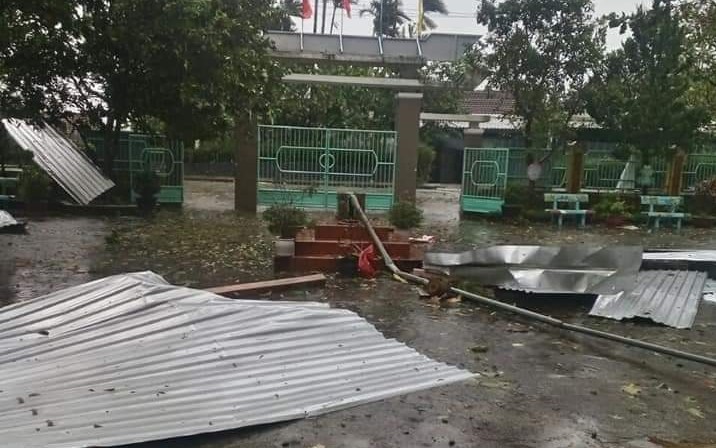 Bão số 9 gây thiệt hại nghiêm trọng cho huyện miền núi Nam Đông, Thừa Thiên Huế. (Ảnh: FB)