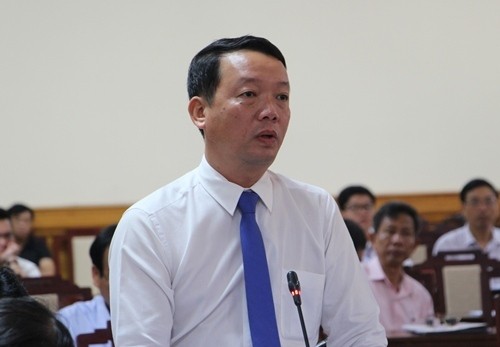 Ông Phan Thiên Định, tân Bí thư Thành ủy Huế. Ảnh: Võ Ngọc Thạnh