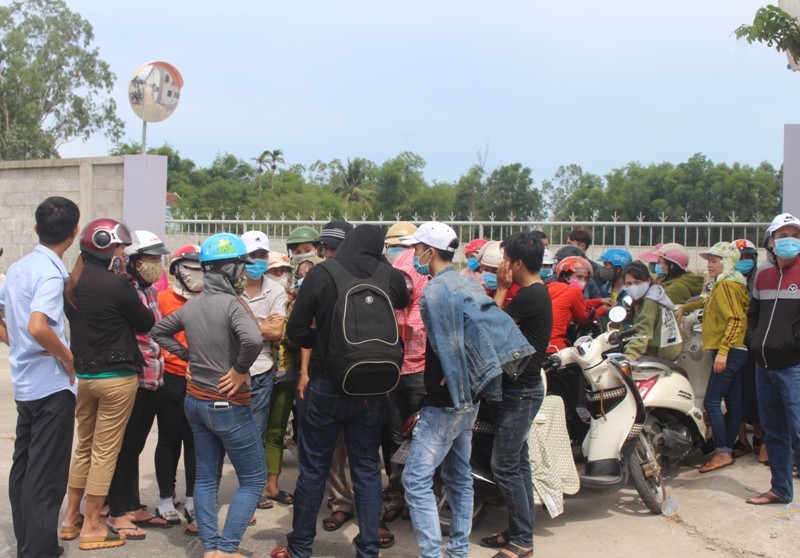 500 công nhân ở Quảng Nam ngừng việc vì bị ép tăng ca