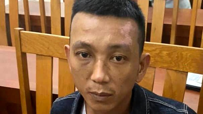 Đối tượng Nguyễn Cảnh Ba vừa bị bắt. Ảnh: Công an cung cấp