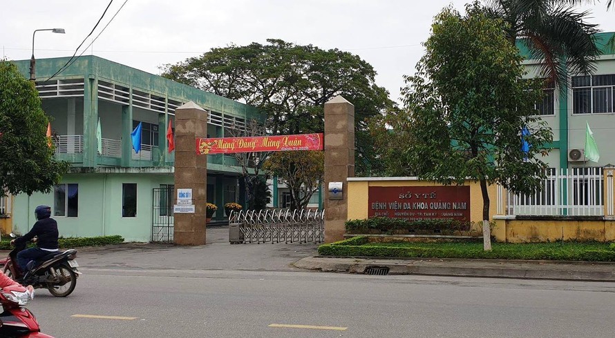 Bệnh viện Đa khoa Quảng Nam đang thực hiên cách ly y tế cho 3 người từng qua tâm dịch ở Hàn Quốc