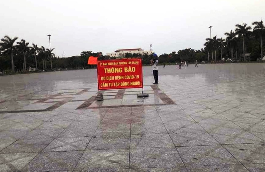 Quảng Nam yêu cầu người dân không tụ tập đông người tại các điểm cÔng cộng để phòng, chống dịch COVID - 19