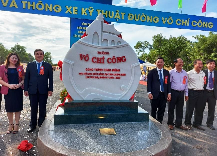 Quảng Nam thông xe kỹ thuật đường ven biển 1.500 tỷ 