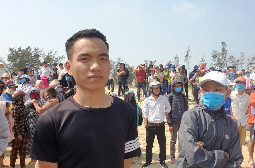 Trần Văn Tròn - người cứu sống 3 em học sinh trong vụ đuối nước.