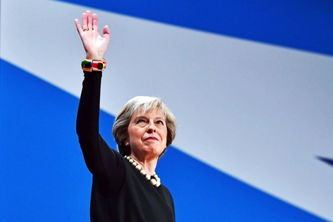 Thủ tướng Anh Theresa May. Ảnh Getty Images. 