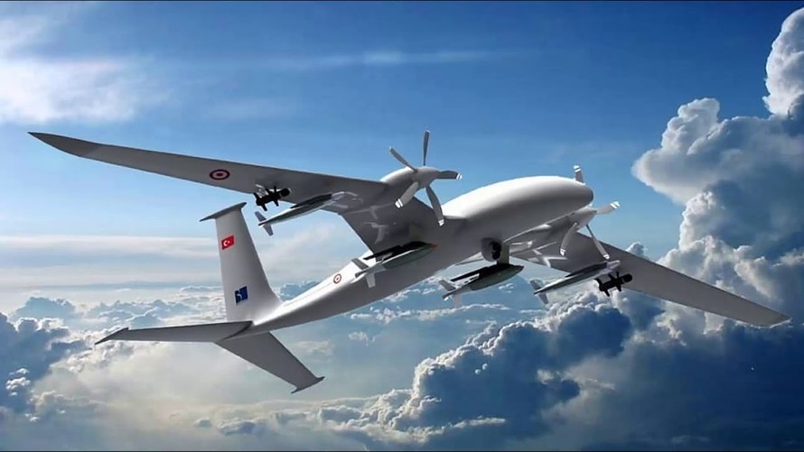 Hé lộ ‘con cá biết bay’- UAV vũ trang mới nhất của Thổ Nhĩ Kỳ