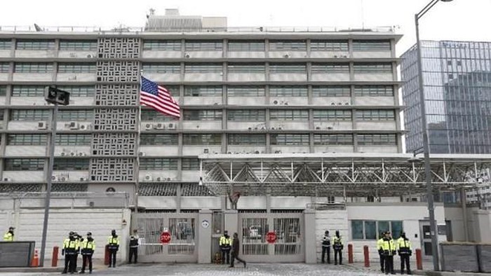 Đại sứ quán Mỹ tại Hàn Quốc. Ảnh: Teletrader