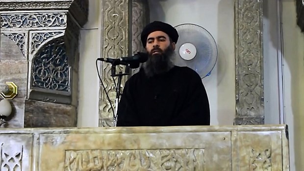 Thủ lĩnh IS bị tiêu diệt Abu Bakr al-Baghdadi. Ảnh: Getty/Anadolu