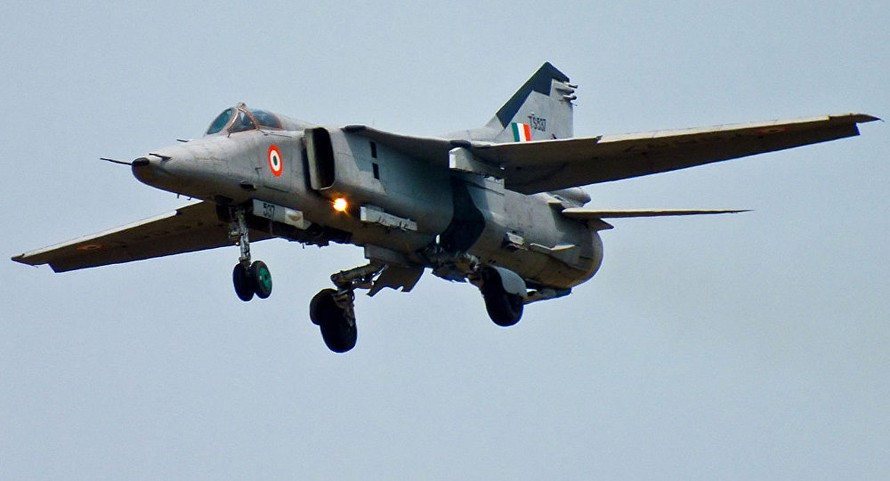 Một chiếc Mig-27 thuộc Không quân Ấn Độ.