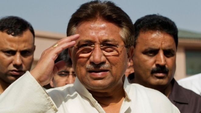 Cựu Tổng thống Pakistan Pervez Musharraf. Ảnh: Reuters