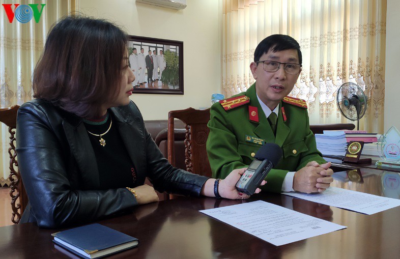 Đại tá Bùi Xuân Phong, Thủ trưởng Cơ quan Cảnh sát điều tra, Phó Giám đốc Công an tỉnh Lai Châu.