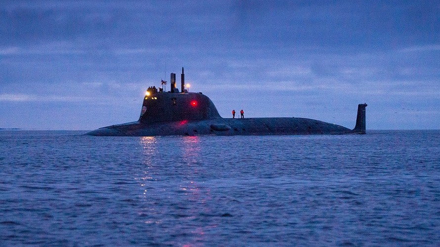 Một tàu ngầm Yasen-M. Ảnh: Bộ Quốc phòng Nga