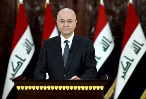 Tổng thống Iraq Barham Saleh. Ảnh: RIA.