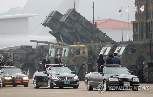 Hệ thống tên lửa phòng thủ của Hàn Quốc. Ảnh: Yonhap