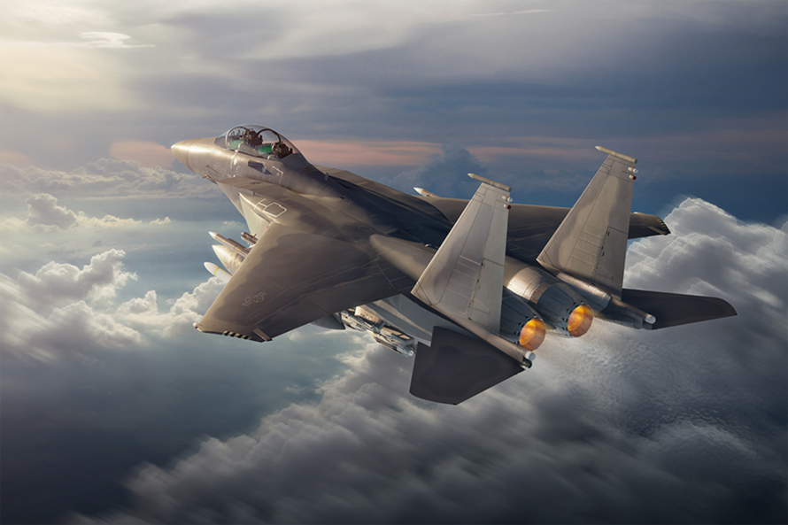 Máy bay phản lực F-15EX của Mỹ