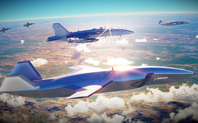 UCAV Loyalty Wingman có thể tạo thành một đội với các máy bay chiến đấu.