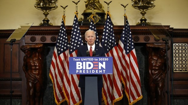 Cựu Phó Tổng thống Joe Biden. Ảnh: AP
