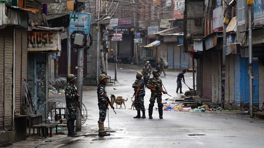Khu vực Kashmir đang tranh chấp giữa Pakistan và Ấn Độ. Ảnh: AP