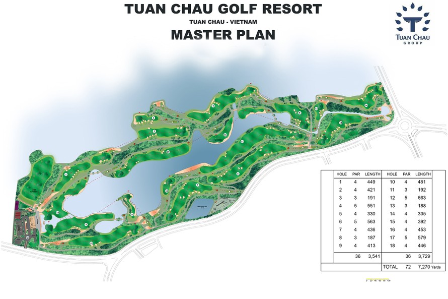 Quyết tâm hoàn thành sân golf Tuần Châu trong cuối năm 2020