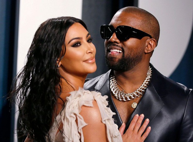 Vợ chồng Kanye West và Kim Kardashian - Ảnh: Reuters