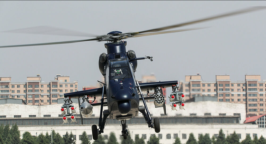 Máy bay trực thăng tấn công Z-19 của Trung Quốc. Ảnh: Reuters