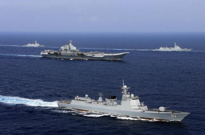 Trung Quốc thông báo tổ chức một loạt cuộc tập trận quân sự. Ảnh: Reuters