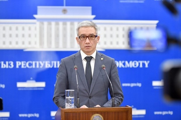 Phó Thủ tướng Erkin Asrandiev. (Ảnh: akipress)