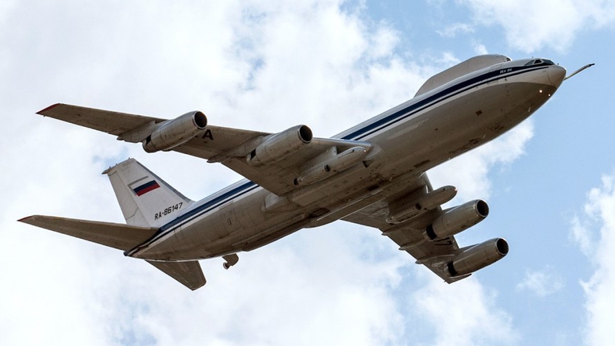 Il-80 là một trong bốn máy bay bí mật của "Ngày tận thế" đang phục vụ ở Nga. Ảnh: Militaryarms.ru