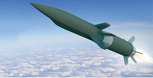 Mô hình tên lửa Hypersonic Air-Breatpon Concept (HAWC).