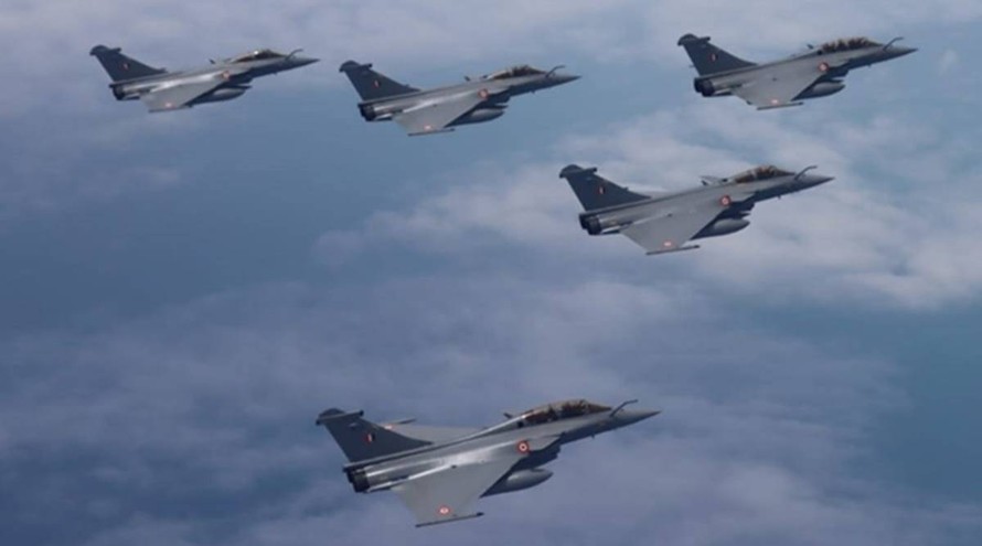Ấn Độ- Pháp tham gia tập trận 'độc nhất vô nhị' trên không