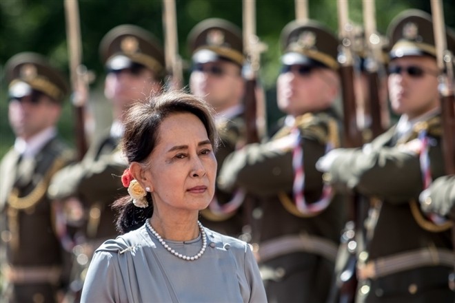 Cố vấn Nhà nước Myanmar Aung San Suu Kyi. (Ảnh: SBS)