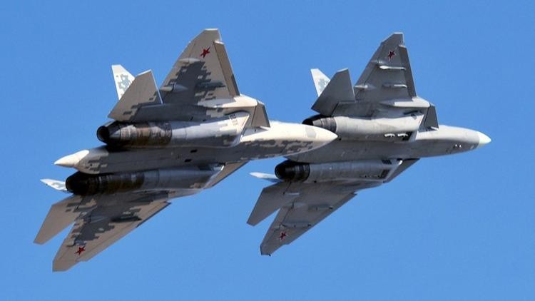 Tiêm kích Su-57. Ảnh: RT