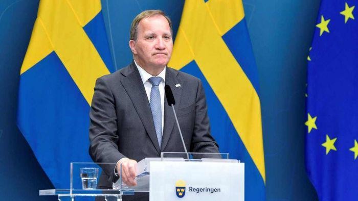 Thủ tướng Thụy Điển Stefan Lofven. Ảnh: Reuters