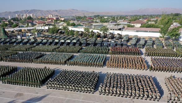 Tajikistan diễn tập quân sự lớn nhất lịch sử, đặt quân đội trong tình trạng báo động cao
