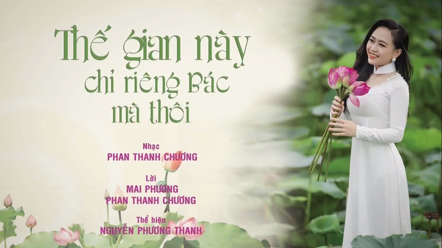 Sao Mai Phương Thanh ra album và MV về Bác Hồ