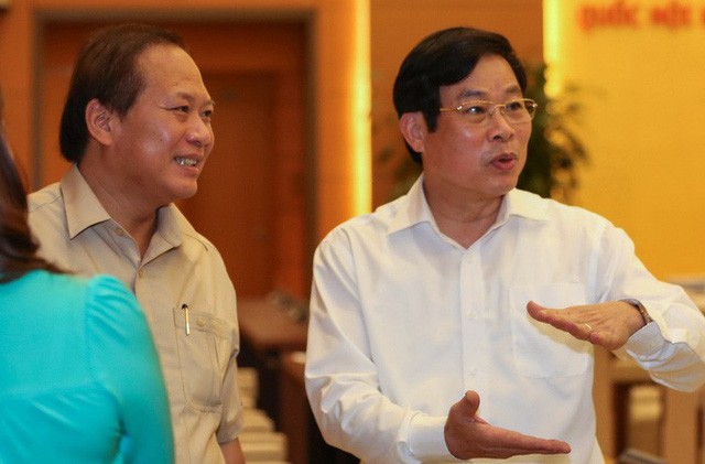 2 cựu Bộ trưởng Nguyễn Bắc Son, Trương Minh Tuấn
