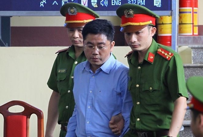 Bị cáo Nguyễn Văn Dương tại tòa