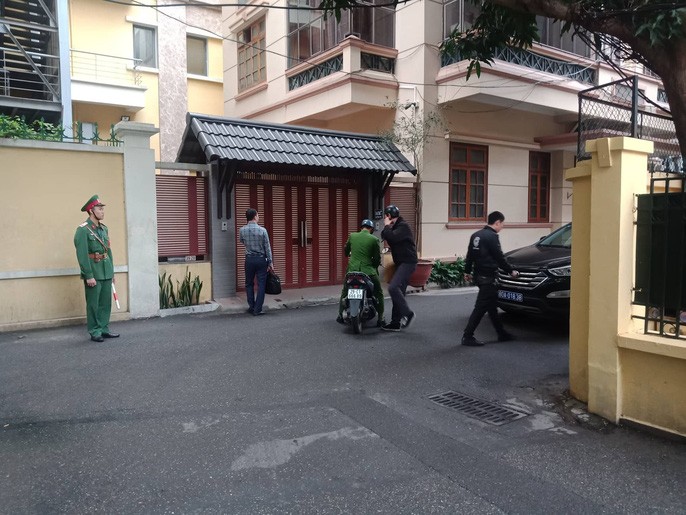 Cảnh sát khám nhà ông Nguyễn Bắc Son